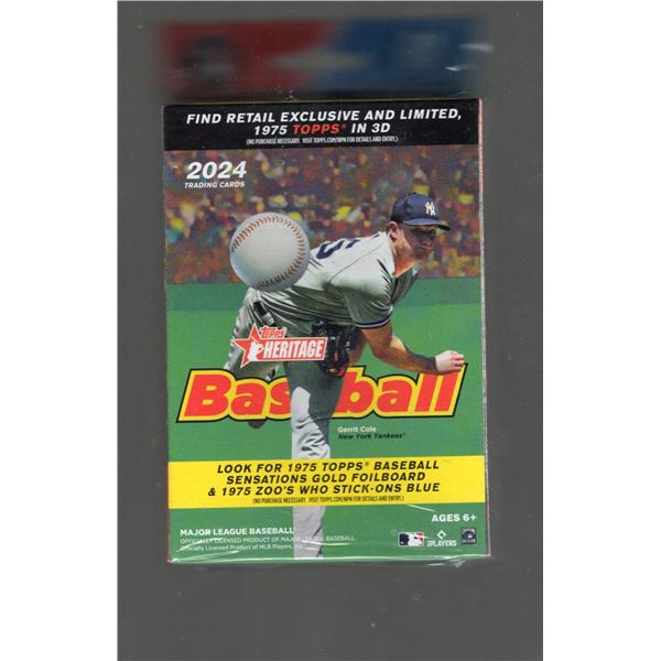 2024 Topps Heritage Baseball Hanger Box