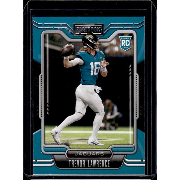 Trevor Lawrence Rookie Card 2021 Panini Playbook #101