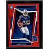Image 1 : James Cook Rookie Card 2022 Panini Rookies & Stars Red Parallel #109