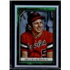 Image 1 : Brooks Robinson Rare Commemorative Card - 2021 Topps Gallery Green Foil #61