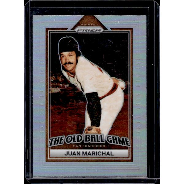Juan Marichal Silver Prizm The Old Ball Game 2023 Panini Prizm #OBG5