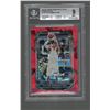 Victor Wembanyama Red Cracked Ice Prizm Rookie Card 2023 Panini Prizm Draft Picks #2 Graded BGS 9