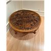 Image 2 : Carved coffee table 40" round
