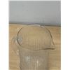 Image 5 : iittala Niva Mid Century Textured Glass Pitcher - Approx: 8" tall