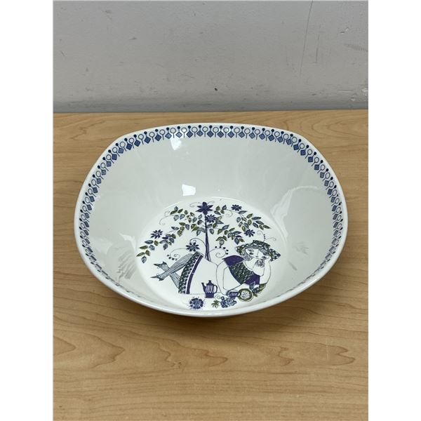 Mid Century Lotte (Norway) Turi-Design Serving Bowl - Approx: 8.75"W 2.75"T