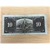 Image 5 : 1937 Bank of Canada Ten 10 Dollar Bank Note Bill $10 - see all photos