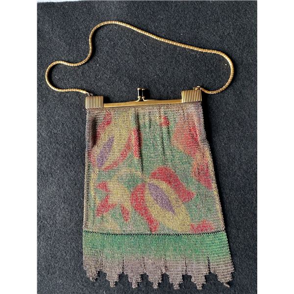 1920's Art Deco Evening Bag, Metal Mesh - PORTAGE LA PRAIRIE, MB
