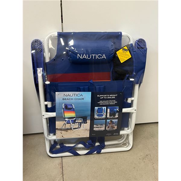 New Nautica Beach / Lawn Chair - see all photos for details