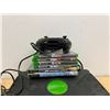 Image 7 : Microsoft XBOX with Controller / Wiring & Games as pictured - powers up, not tested