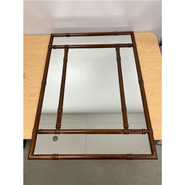 The Bombay Company Wood Framed Mirror - larger Approx: 24x33.5"