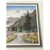 Image 3 : Signed Marilyn Kinsella "Spring at Lake Louise" 503/775 Framed Art w/COA 17x21.5