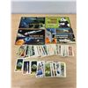Image 1 : Vintage Red Rose / Blue Ribbon Collector Tea Cards & Books as pictured