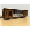 Image 1 : Japan Made Solid State Strauss AM/FM Radio - tested quickly, working - Approx: 21.25x5.5" & 6.5"T