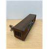 Image 5 : Japan Made Solid State Strauss AM/FM Radio - tested quickly, working - Approx: 21.25x5.5" & 6.5"T