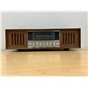 Image 8 : Japan Made Solid State Strauss AM/FM Radio - tested quickly, working - Approx: 21.25x5.5" & 6.5"T