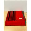 Image 1 : Vintage Asian Wool Blanket - condition looks good - approx: 88 x 74"