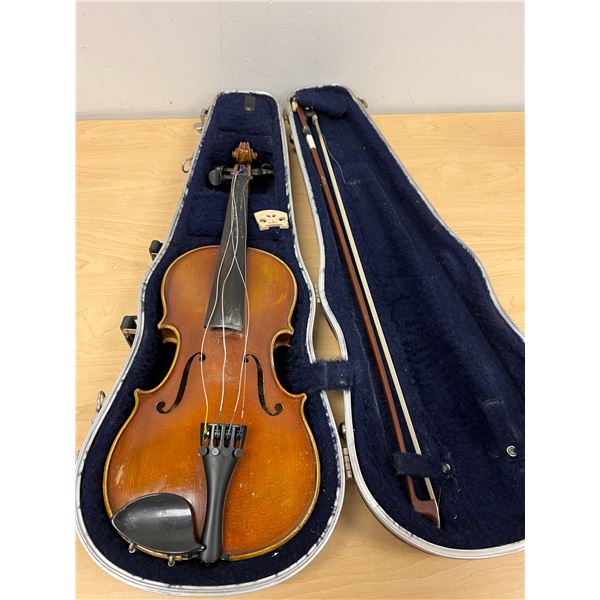 AS IS 1979 A.R Seidel Hand Made Copy of Antonius Stradivarius Violin / Bow & Case