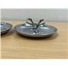 Image 3 : 2 "Pincherette" Vintage Ashtrays / Trinket Holders - Alligators & Hippos - 4.5"