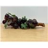 Image 1 : Mid Century Purple Lucite Grape Cluster - larger approx: 15"