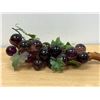Image 2 : Mid Century Purple Lucite Grape Cluster - larger approx: 15"