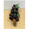 Image 3 : Mid Century Purple Lucite Grape Cluster - larger approx: 15"