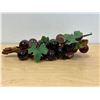 Image 4 : Mid Century Purple Lucite Grape Cluster - larger approx: 15"