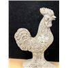 Image 2 : Cast Metal Rooster Chicken Doorstop as pictured - Approx: 12.25"T 7"W