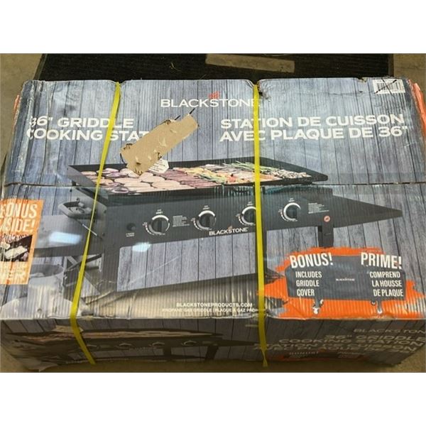 Blackstone 36" Propane Gas Griddle Cooking Station - Looks new in box, see all photos for details