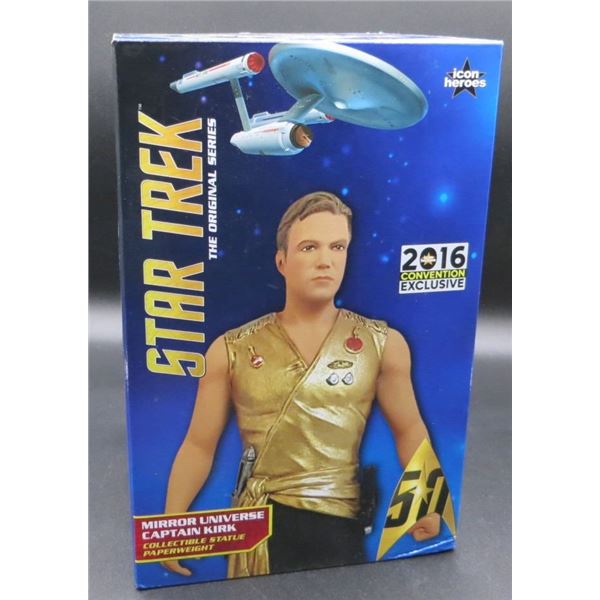 Star Trek Mirror Universe Captain Kirk SDCC 2016 Previews Exclusive Statue