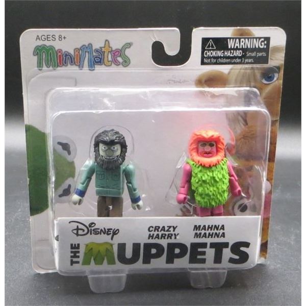 The Muppets Minimates Series 2 Crazy Harry & Mahna Mahna 2-Inch Minifigure 2-Pack