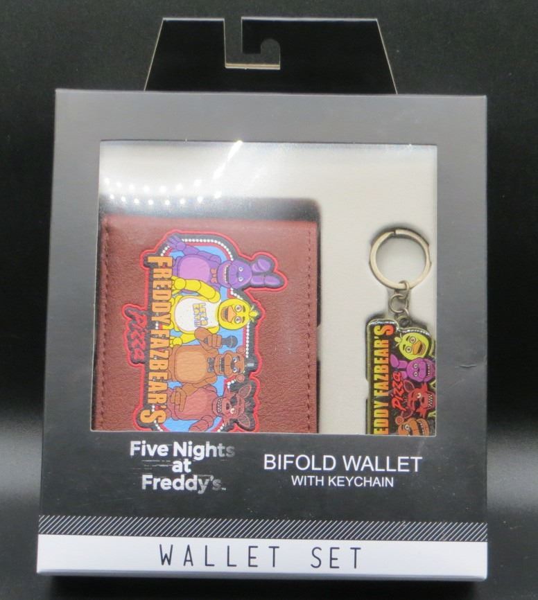 Bioworld Valigetta Rigida Five Nights At Freddy's - Grafica Scacchi Grigi, Moschettone, EVA Impermeabile