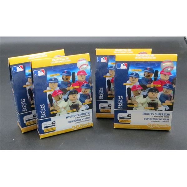 4x OYO MLB Major League Baseball Superstars 13 piece Mini Figure