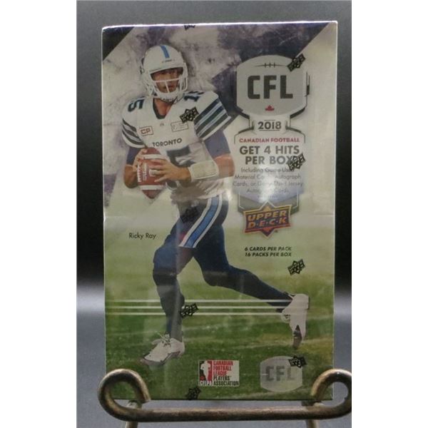 2018 Upper Deck CFL Football Hobby Box