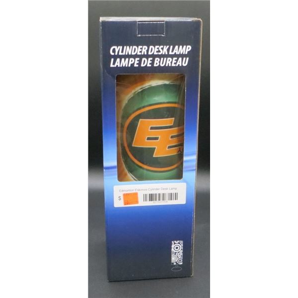 Edmonton Eskimos CFL Cylinder Desk Lamp