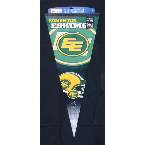 Edmonton Eskimos Premium Quality Felt Pennant