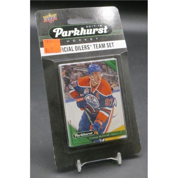 Edmonton Oilers 2017 / 2018 Upper Deck PARKHURST Factory Sealed Team Set