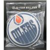 Edmonton Oilers 3D Foam Wall Sign 12" Diam