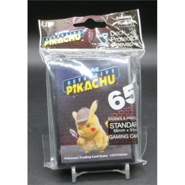 Standard Size Card Sleeves: "Detective Pikachu" (66mm x 91mm)