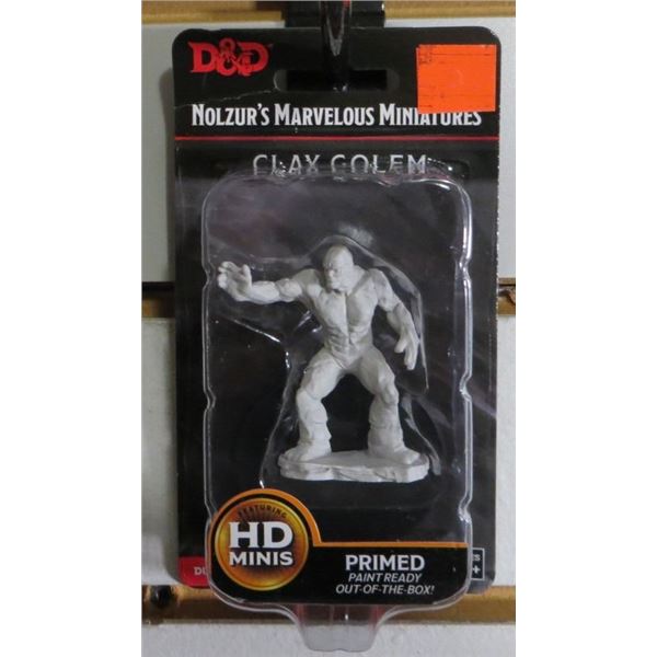 Dungeons & Dragons Nolzurs Marvelous Miniatures: Clay Golem Unpainted