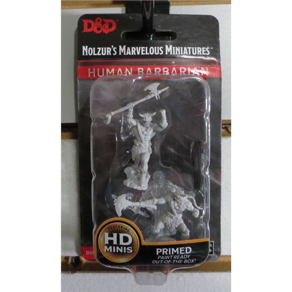Dungeons & Dragons Nolzur's Marvelous Unpainted Miniatures: Male Human Barbarian