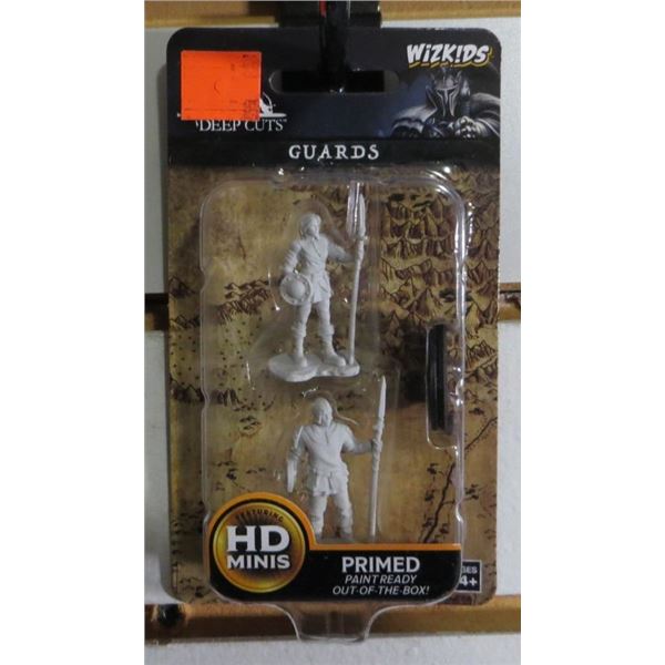 Deep Cuts Unpainted Miniatures: Guards Unpainted