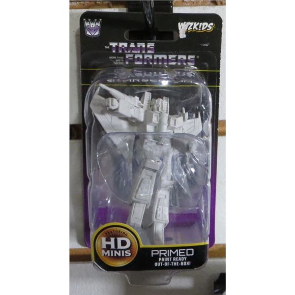 Transformers Themed Deep Cuts Unpainted Miniatures: Starscream Unpainted