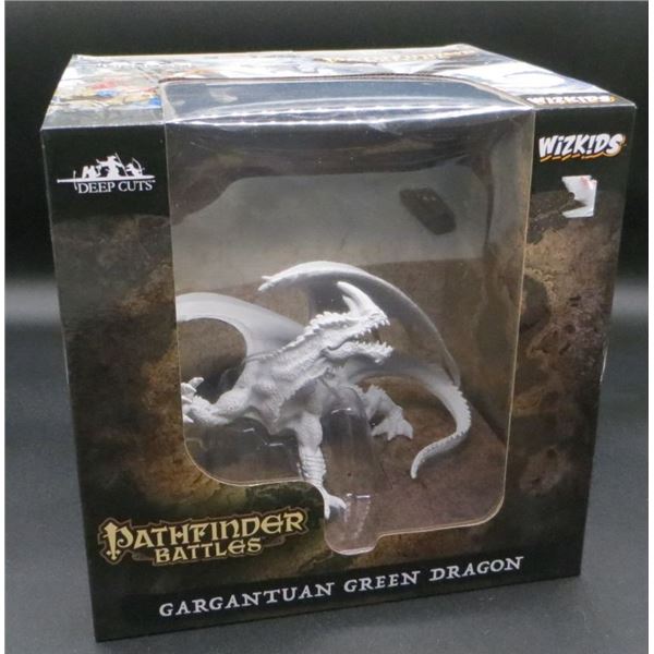 Pathfinder Deep Cuts: GARGANTUAN GREEN DRAGON Unpainted