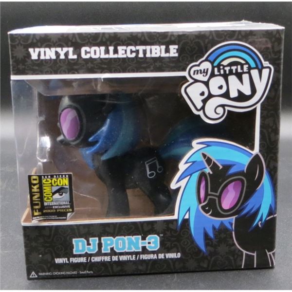 My Little Pony Vinyl Figure DJ Pon-3 Funko Comic Con 2014 Ltd /2000 Pieces