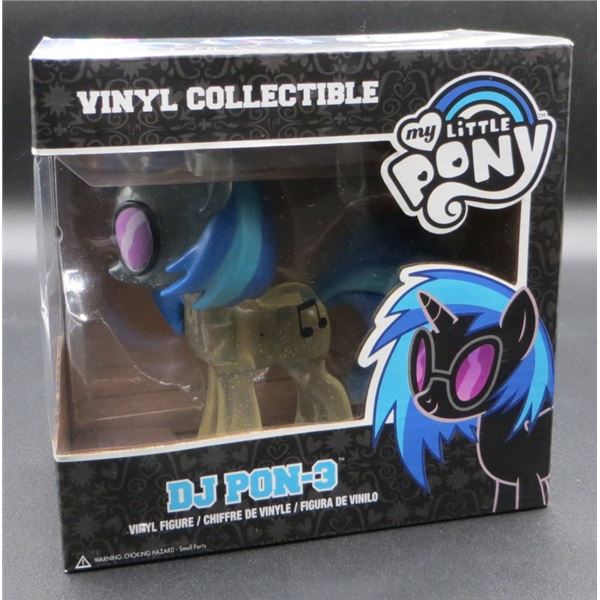 My Little Pony Vinyl Figure DJ Pon-3 Clear Glitter Variant