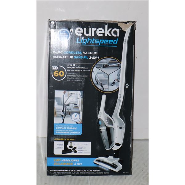 STORE RETURN:EUREKA LIGHTSPEED VACUUM
