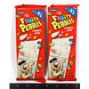 Image 1 : TWO 125G FRUITY PEBBLES CANDY BARS XL