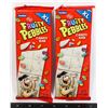 Image 1 : TWO 125G FRUITY PEBBLES CANDY BARS XL
