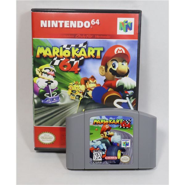 HIGH QUALITY REPLICA MARIO KART 64 NINTENDO 64