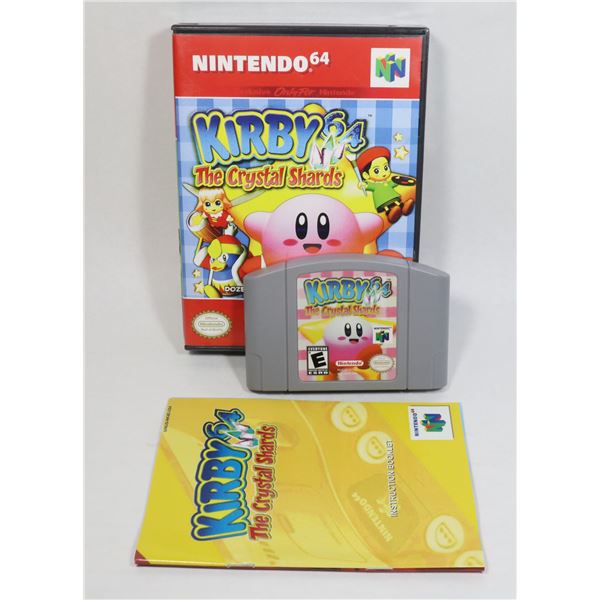 HIGH QUALITY REPLICA KIRBY 64 THE CRYSTAL SHARDS